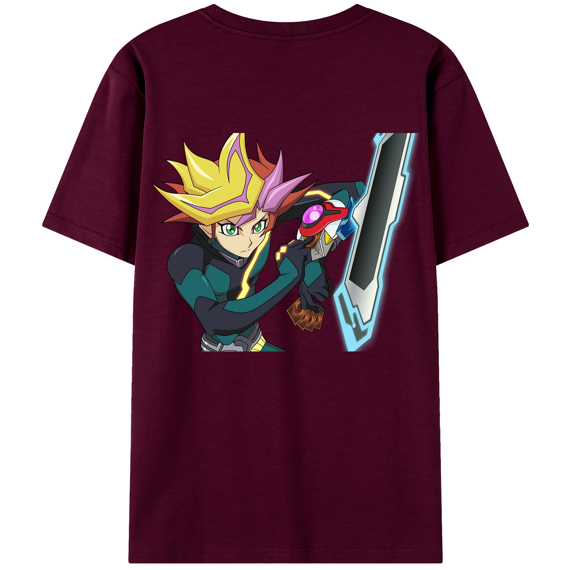 （画像用） 遊☆戯☆王 Yu-Gi-Oh! レディース半袖Tシャツ(バックプリント)